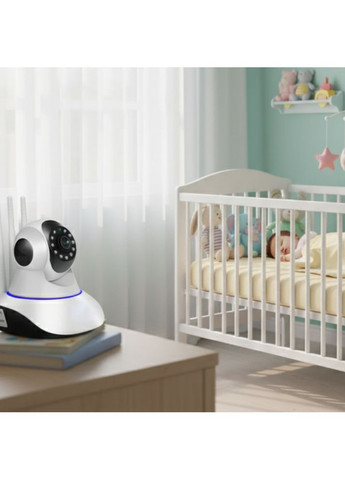 Камера видеонаблюдения беспроводная, с 3 антеннами, Wi-Fi, I-100AG/ Внутренняя IP камера IR (370778627)