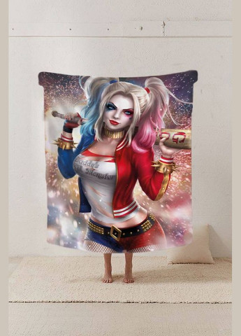 Плед 3D Харли Квинн 29611 180х215 см FlexDress (364489881)