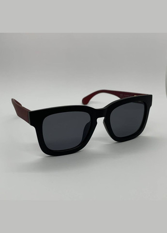 Чоловічі сонцезахисні окуляри з поляризацією та UV400-захистом | Стильні окуляри в чорній оправі No Brand MB1378-2 (341527356)