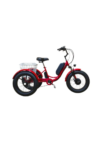 Триколісний Електрофетбайк Trike 20"x4.0 1000W MXUS 48V | з кошиком | До 80 км | Вантажний Ardis (401246734)
