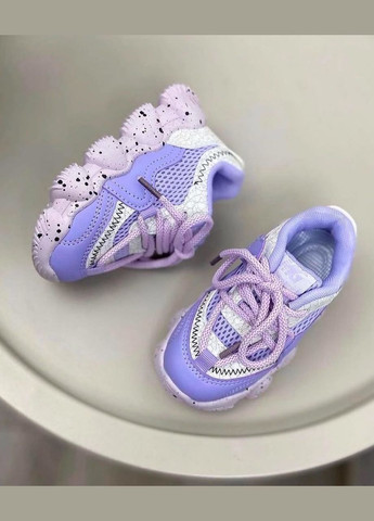 Рожеві всесезонні дитячі кросівки фіолетові 800 No Brand