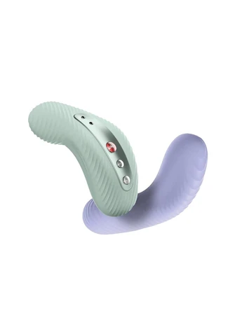 Накладной вибратор LAYA III sage green, эффект постукивания пальцем Fun Factory (383067346)