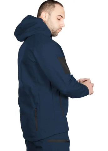 Синя демісезонна куртка stalker softshell blue Camotec
