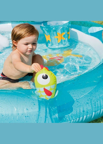 Ігровой центр басейн 57165 на 160 л з гіркою Intex (327217251)