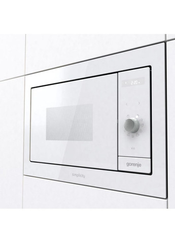 Вбудована мікрохвильова піч Simplicity BM235G1SYW Gorenje (367057242)