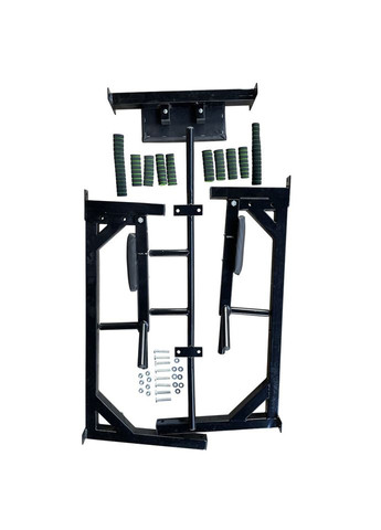 Тренажер турник с подъемными брусьями Iron Pro 4 в 1 NE-TR-5B, с мягкими ручками, Newt (325696256)