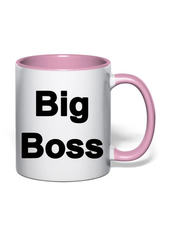 Чашка з друком "Big Boss" 330 мл ( ) (32748) No Brand (365814320)