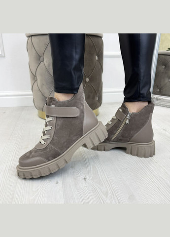 Зимние ботинки женские зимние на утолщенной подошве, цвет визон. 39 размер Vasha para