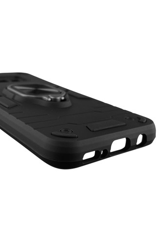 Чохол для телефона Galaxy S8 броньований з магнітним кільцем-тримачем на самсунг с8 чорний Samsung (366232012)