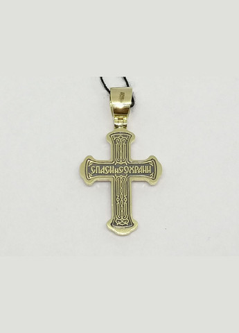 Золотой крестик. Распятие Христа. 11538 ЧЕВРО Харківська ювелірна фабрика (314469144)