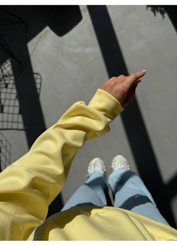 Жовтий жіночий світшот Osoblyva (363041101)