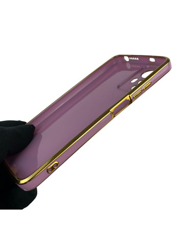 Чехол для Redmi Note 12S 4G с кольцом-подставкой с золотой окантовкой на редми нот 12с черничный gs1 Xiaomi (366228515)