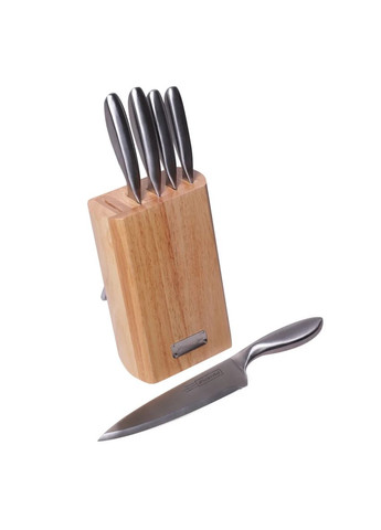 Набір кухонних ножів KM-5133 6 предметів Kamille комбінований,