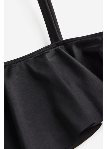 Чорний літній купальний топ H&M