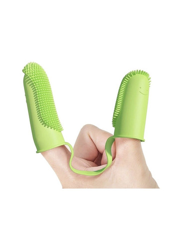 Зубная щетка для собак и кошек двойная "DADY" Light Green Xtep (319664507)