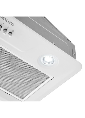 Витяжка вбудована, 52см, 450м3ч, білий Ardesto (360396147)