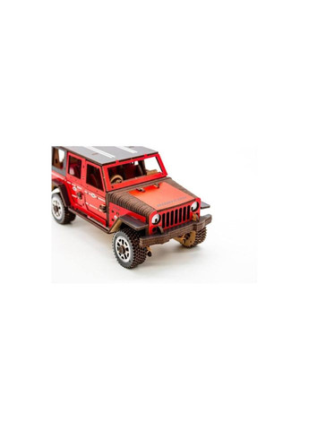 Дерев'яний 3D конструктор "Джип Wrangler" Арт-25162, 162 деталі No Brand (330607323)