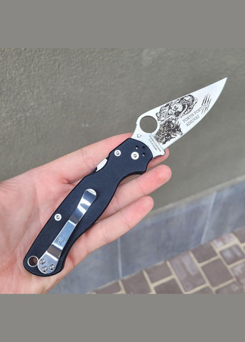 Тактичний складний ніж з індивідуальним гравіювання з однієї сторони арт.43801 Grand Way (370169230)