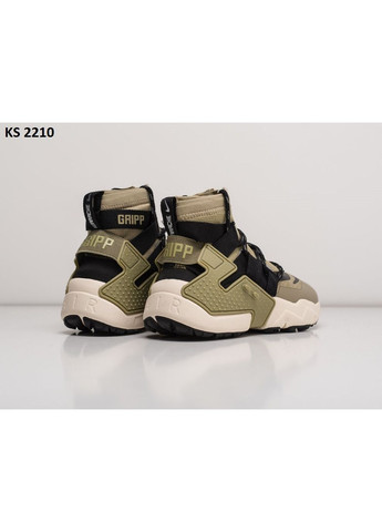 КРОСІВКИ ЖІНОЧІ NIKE AIR HUARACHE GRIPP OLIVE НАЙК АІР No Brand комбіновані демісезони (367170674)
