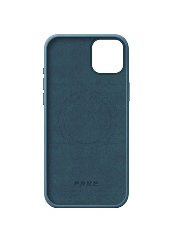 Чехол FAKE Leather Case для Apple iPhone 15 Plus Sea Blue (ARM76298) ArmorStandart (323116126)