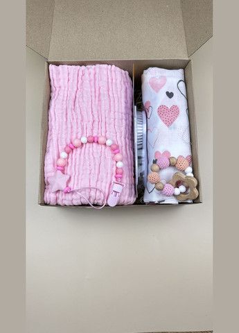 Подарочный набор "Привет Мир" с пледом №7 новорожденному на выписку Mommy Bag (280942061)