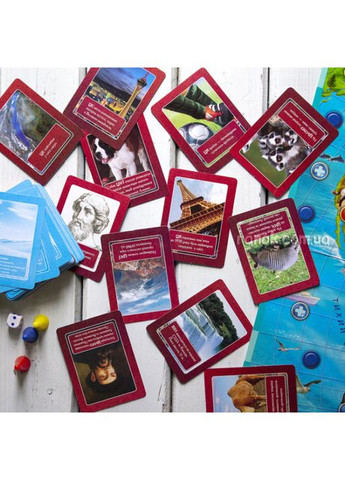 Настольная игра 3 в 1 Путешествуем по миру РАНОК (371877154)