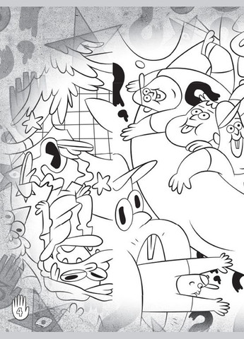 Дитяча розфарбовка з наклейками. Герої: Дісней, Гравіті Фолз, Мейбл і Пухля 1271014 Ranok Creative (363206323)