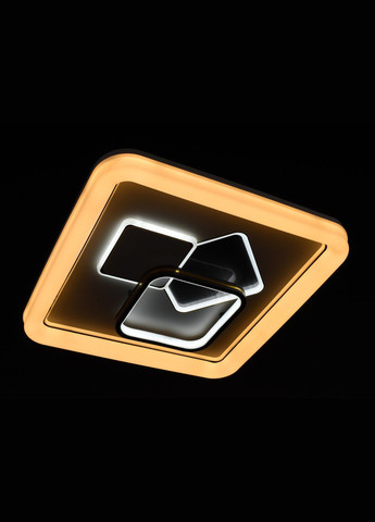 Люстра світлодіодна стельова LED світильник для квартири на стелю лед 27824 Білий 7х46х46 см. Sunnysky (364755522)