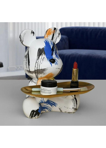 Разукрашенная статуэтка медведя -органайзер в стиле BE@RBRICK No Brand (299871190)