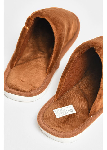 Капці кімнатні чоловічі коричневого кольору Let's Shop (362082660)