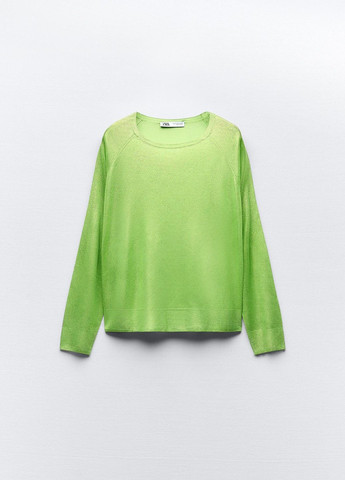 Зелений демісезонний светр Zara