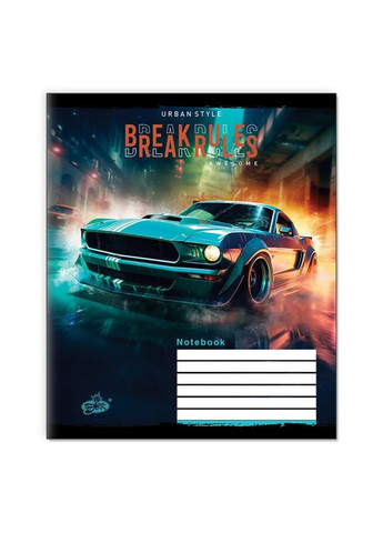 Зошит 18 арк. лінія " "/ Життя без правил Бріск (342417262)