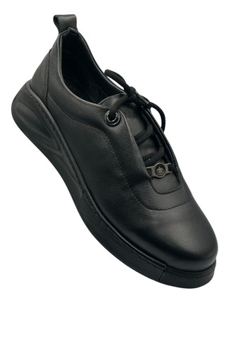 Sherlock Soon Туфлі жіночі, шкіряні, комфортні, повсякденні та дуже зручні чорний з, туреччина — (323142563)