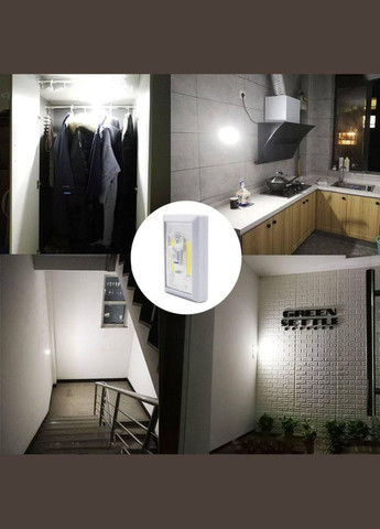 Ночник-выключатель светодиодный на ЛЕД лампах на батарейках 5W (1756375558) No Brand (325684136)