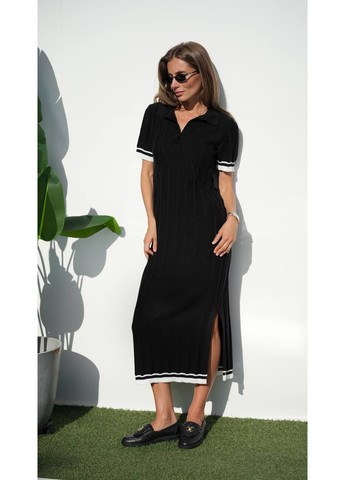 Чорна повсякденний сукня жіноча Україна однотонна