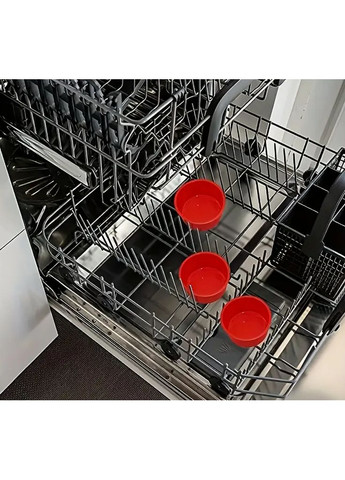 Силиконовая форма круглая для выпечки 10.3см SAM-8972 красная No Brand (342118691)