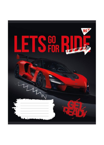 Тетрадь общая Lets Go For Ride, A5, в линию, 48 листов Yes 766735 (337470884)
