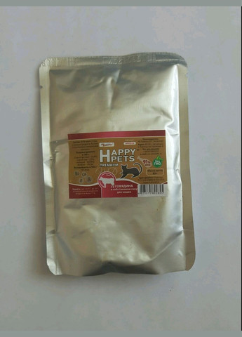 Влажный корм ТМ Happy pets в ассортименте 85 грамм No Brand (328600599)
