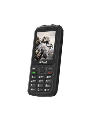 Мобильный телефон (4827798122419) Sigma X-treme PR68 Type-C Black (366700904)