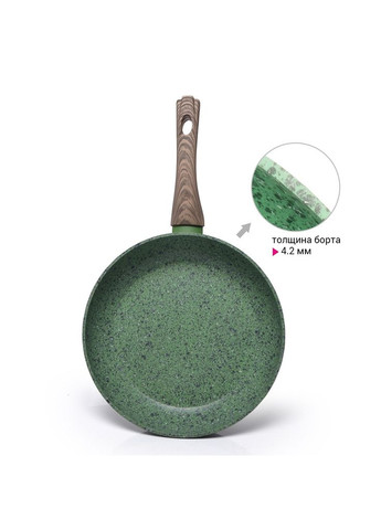 Глубокая сковорода Malachite с антипригарным покрытием EcoStone 26 см (4312) Fissman (283022275)