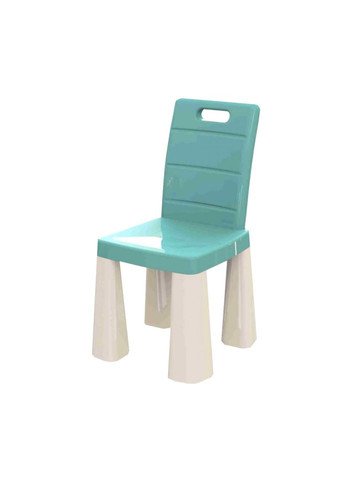 Детский пластиковый Стол и 2 стула 04680/7 бирюзовый Doloni (365250240)