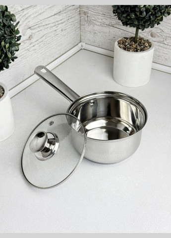 Кивш со стеклянной крышкой 1,1 л Gasto IN0116GT Intrendo (335821206)