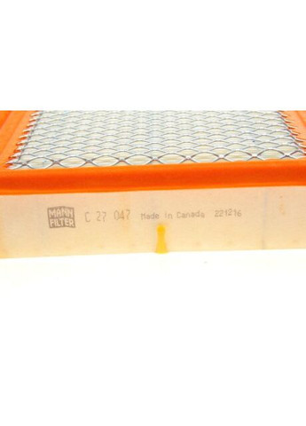 Фильтр воздушный JEEP CHEROKEE 2.0-3.2 13- (пр-во ) C27047 MANN (366128822)