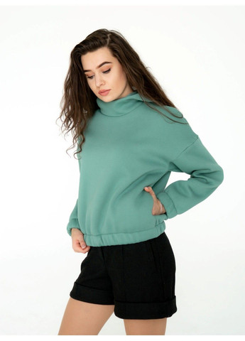 Зеленый базовый худой мятный на резинке Lesia (370188183)