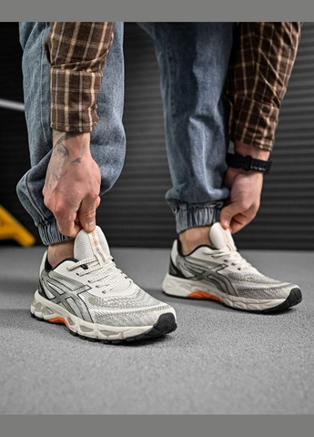 Бежевые летние мужские кроссовки gel beige No Brand