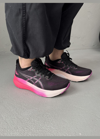 Кросівки жіночі Asics Gel-Kayano 31 black pink | Асікс Гель-Каяно 31 чорні рожеві No Brand чорні демісезони (316663548)