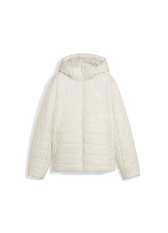 Біла демісезонна куртка essentials hooded padded jacket women Puma