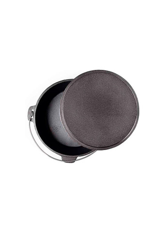 Казан чугунный 35смx 12л с литой крышкой (КС12) Biol (349819210)