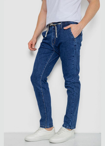 Джинси чоловічі на гумці сині однотонні розмір 33 (sku_244R8063) Ager (317332944)