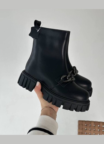 Черевики жіночі з натуральної шкіри (1840) No Brand (313293391)